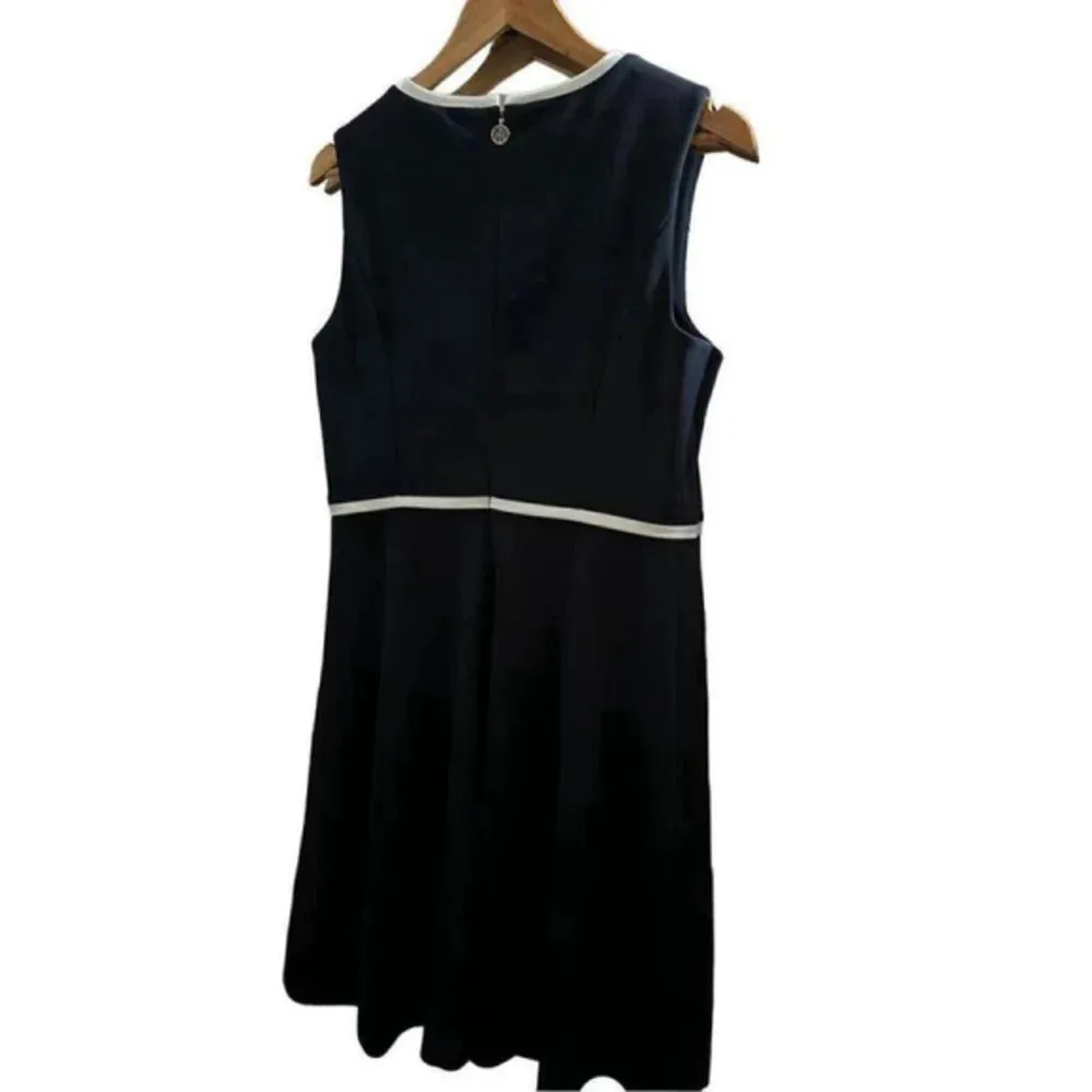 Tommy Hilfiger A Line Fit and Flare Blue‎ Dress Size 10 Blue Size M - Image 2