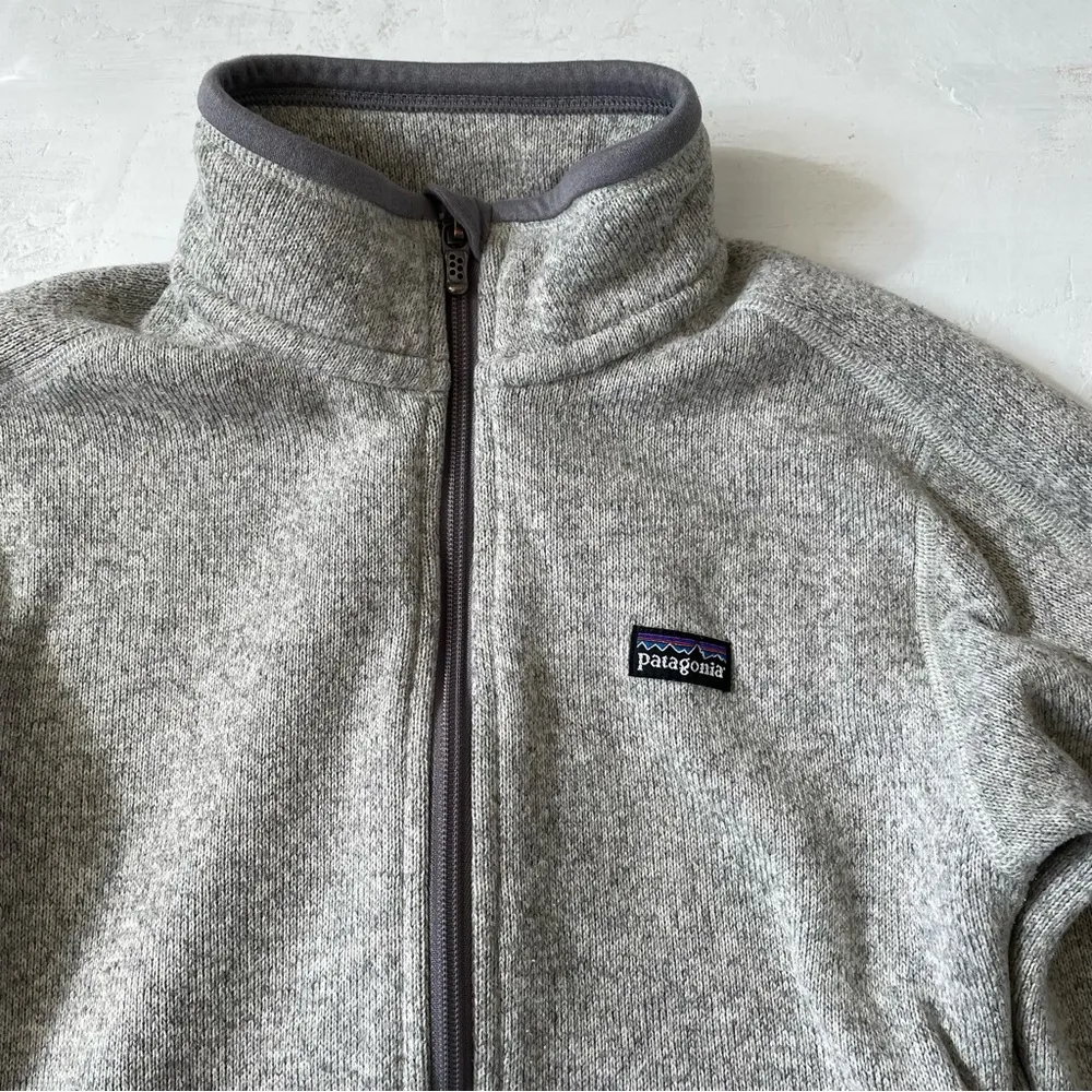 Women's Better Sweater Jacket Natural Grey Size S - Image 4