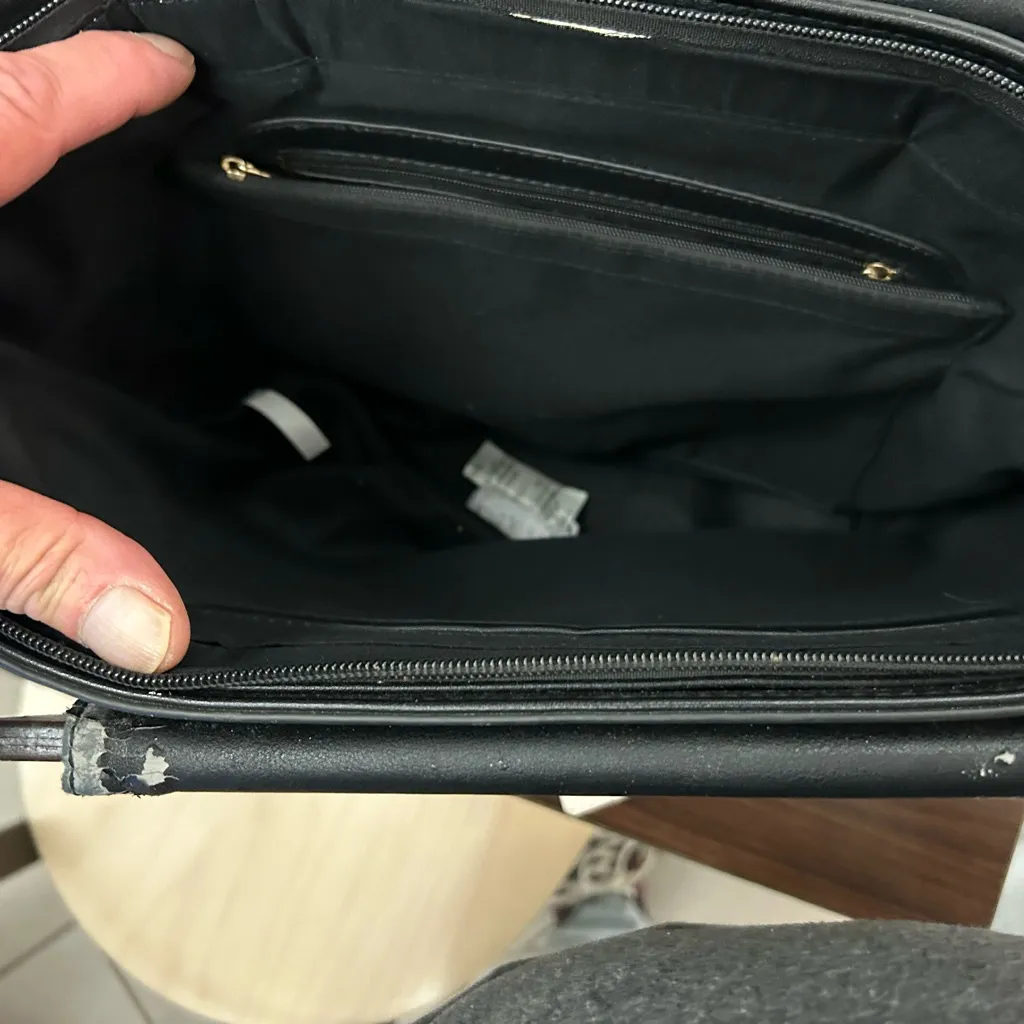 Michael Kors.  
Crossbody Bag Preowned with wear! - Image 5