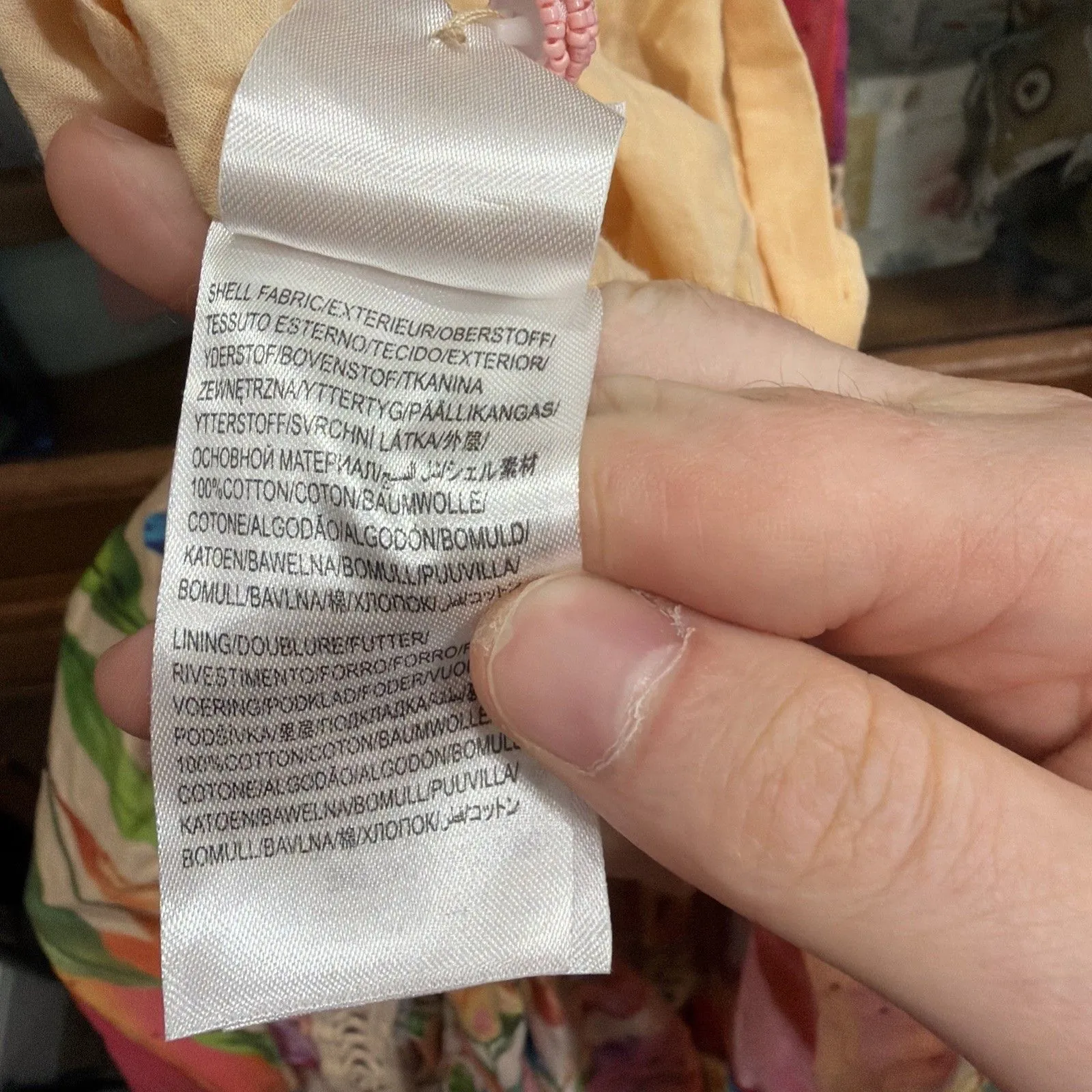 FARM RIO Mary's Garden Frilled Top Midi  Size XS - Image 8