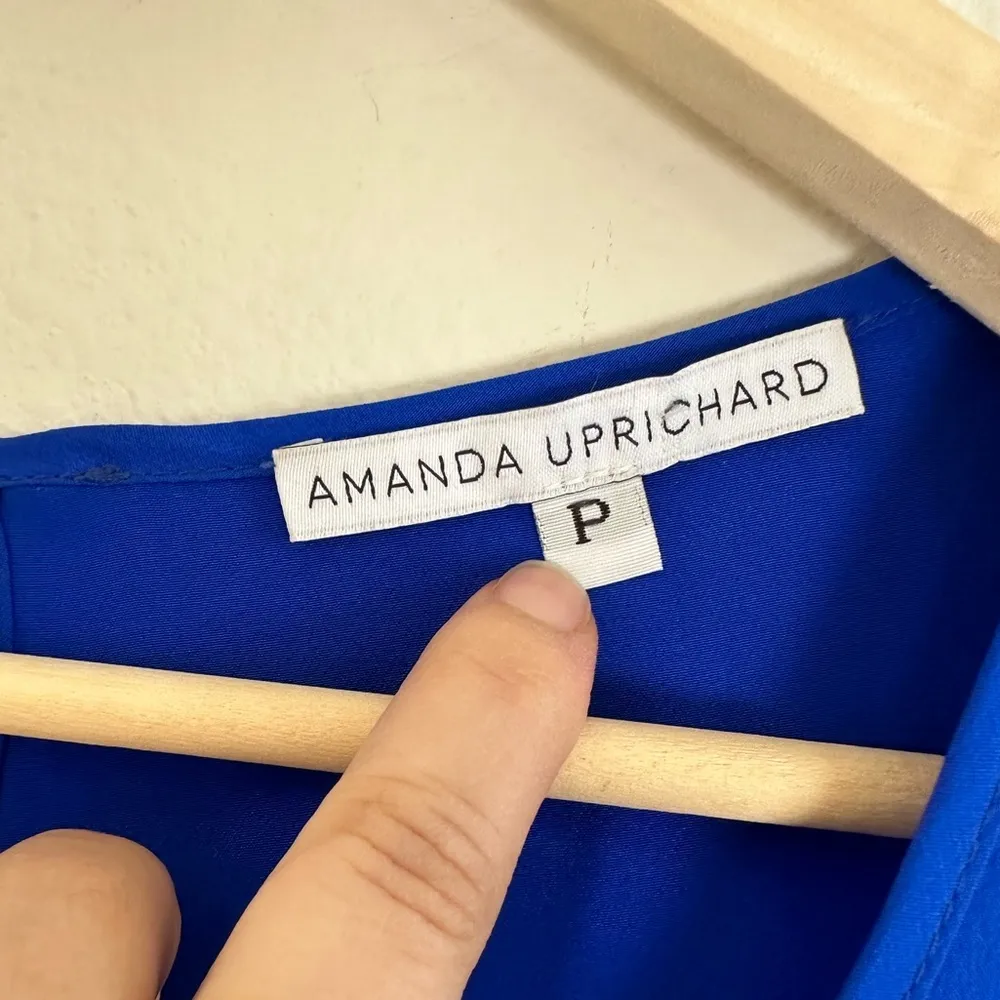 Amanda Uprichard royal blue dressy romper - Image 5