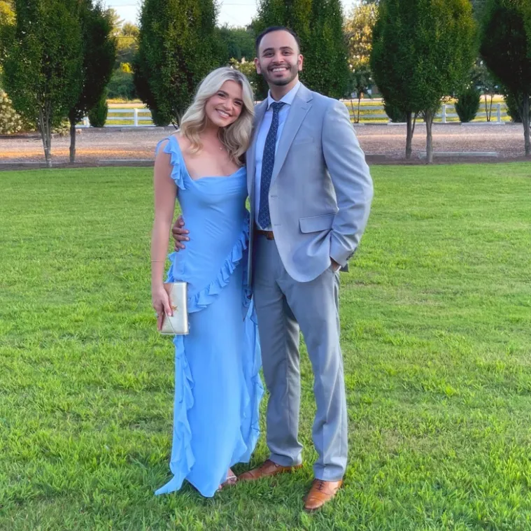 HOUSE OF CB 'Ariela' Soft Blue Ruffle Maxi Dress NWOT size XS‎ - Image 17