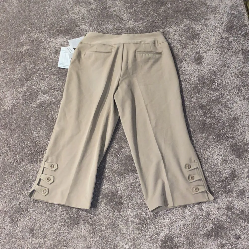 NWT B. Moss The Greenwich Pants SIZE 6 Tan - Image 5