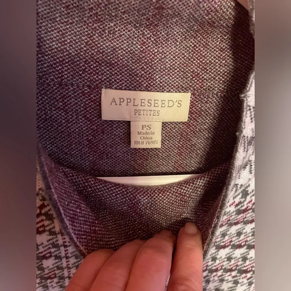 Appleseed’s houndstooth print sweater - Image 4