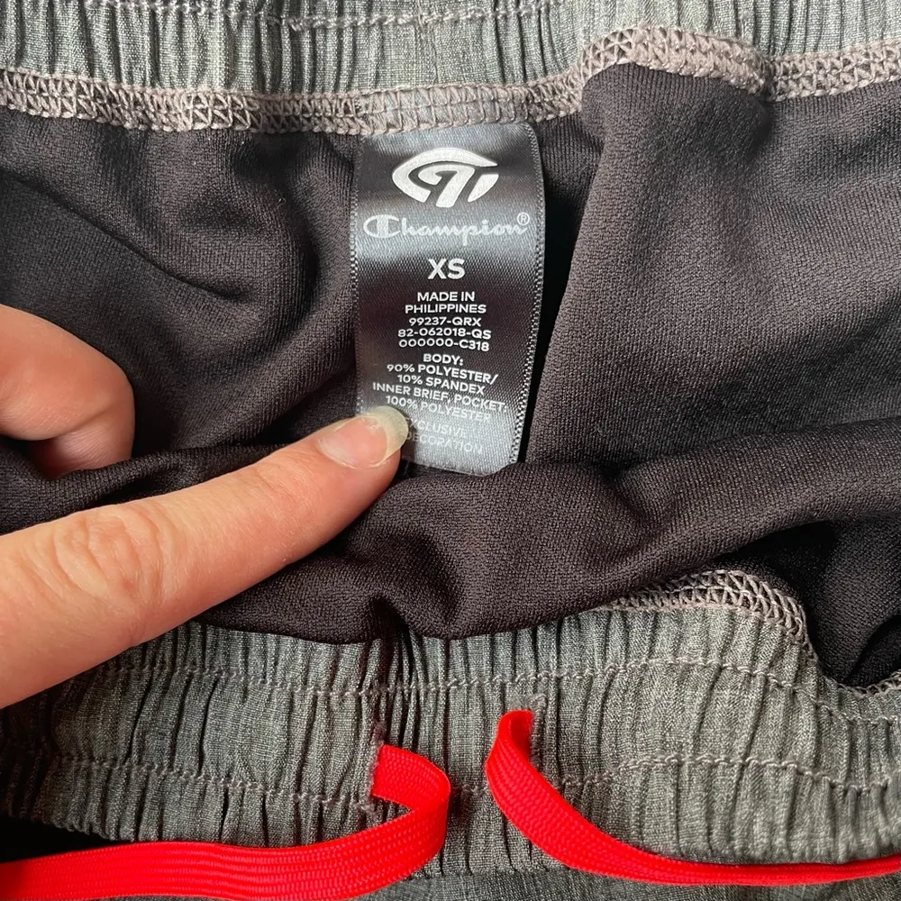 Champion Hotty Hot Mini Booty Running Athletic Track Shorts XS - Image 2