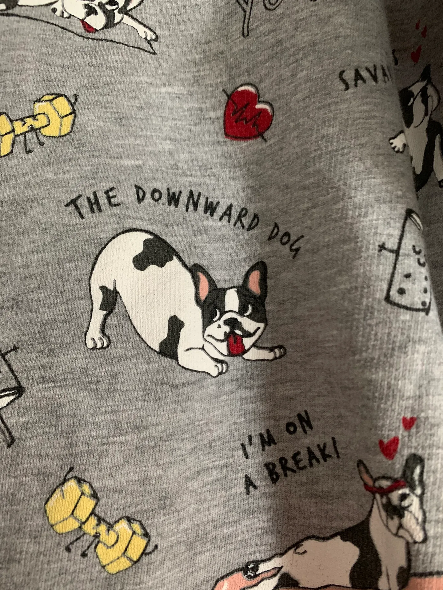 Divided Yoga Dog Crew Neck - Image 2