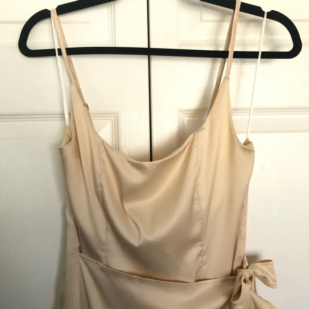 NWT Princess Polly Champagne Cottage Hill Mini Dress Size US 4 - Image 4