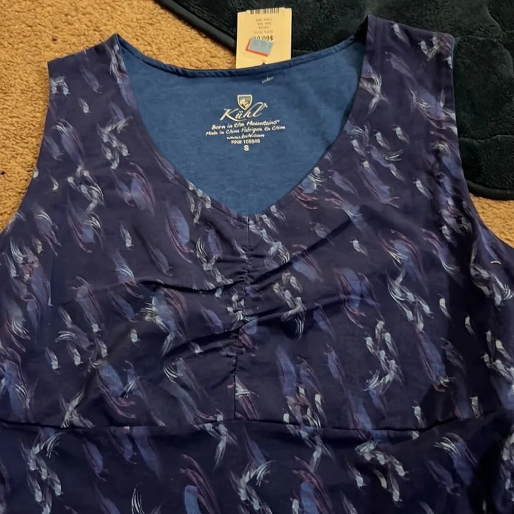 NWT Kuhl blue tank top small - Image 4