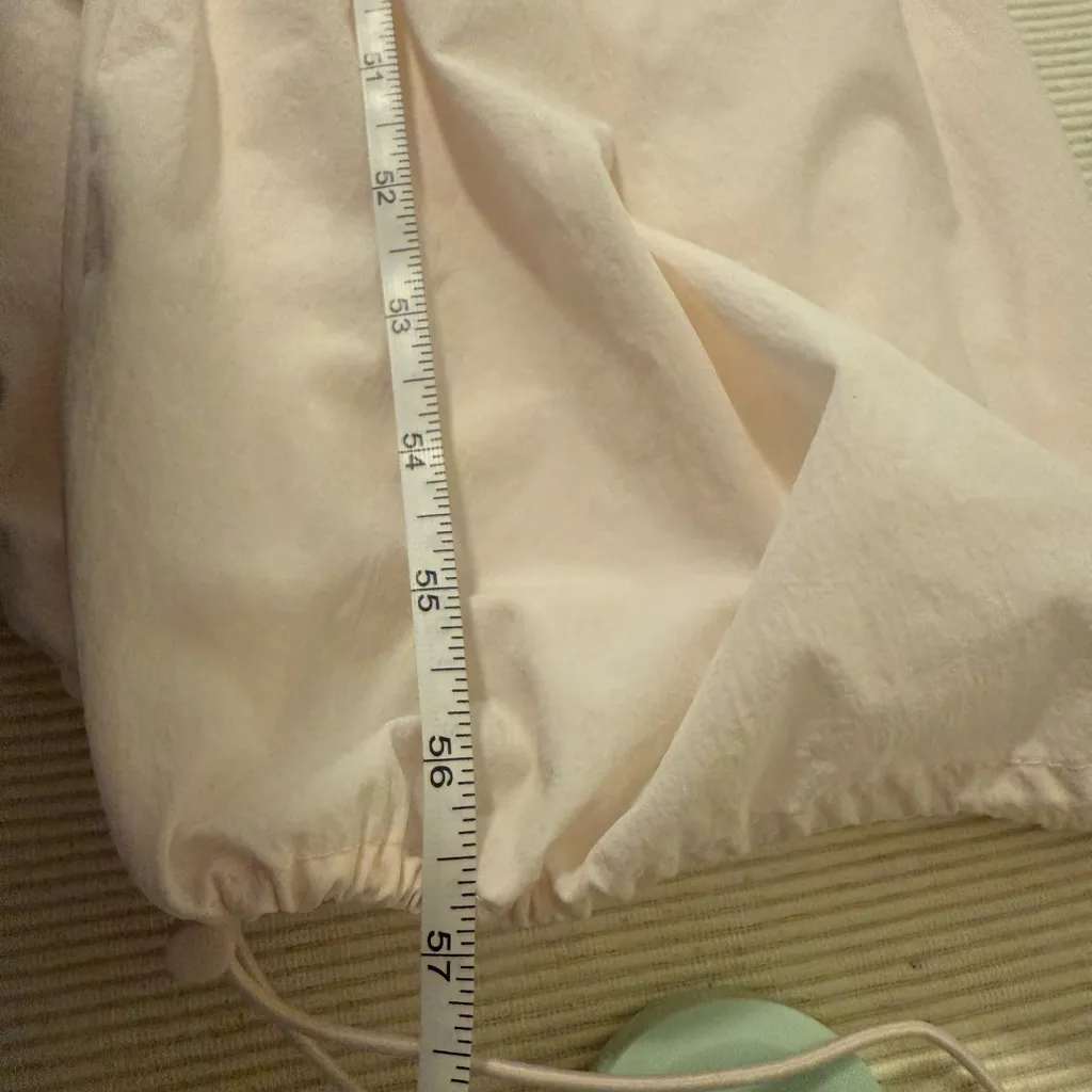 Utility Cargo Jumpsuit by Blue Blush – Soft Pink, Pockets, Button Front Large - Image 7