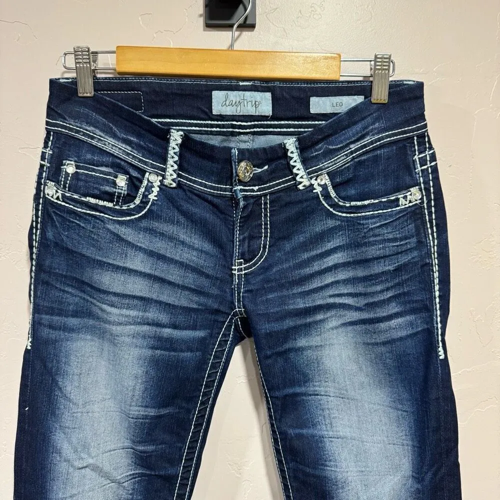 Daytrip Leo 28 Blue Denim Jeans - Image 2