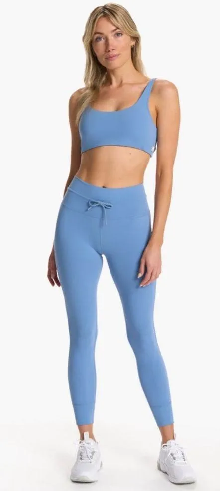 NWT Vuori Daily Leggings Isle Blue Breathelnteock Size S - Image 4
