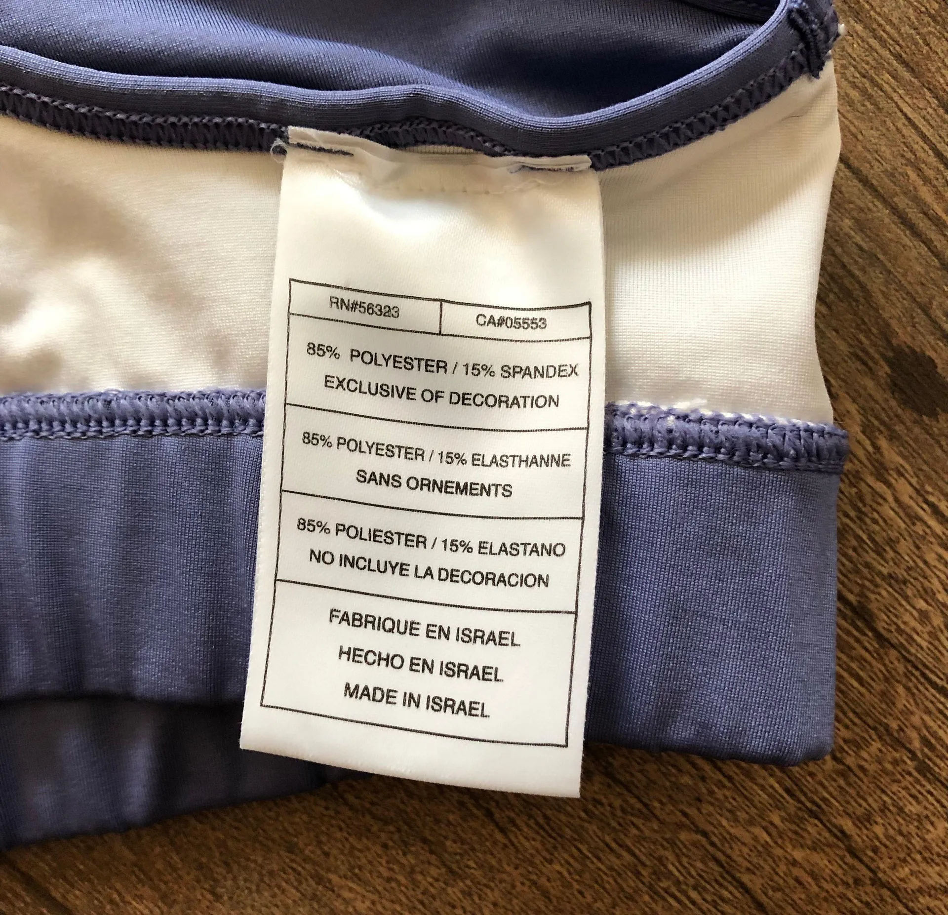 Nike Blue Sports Bra Small - Image 8