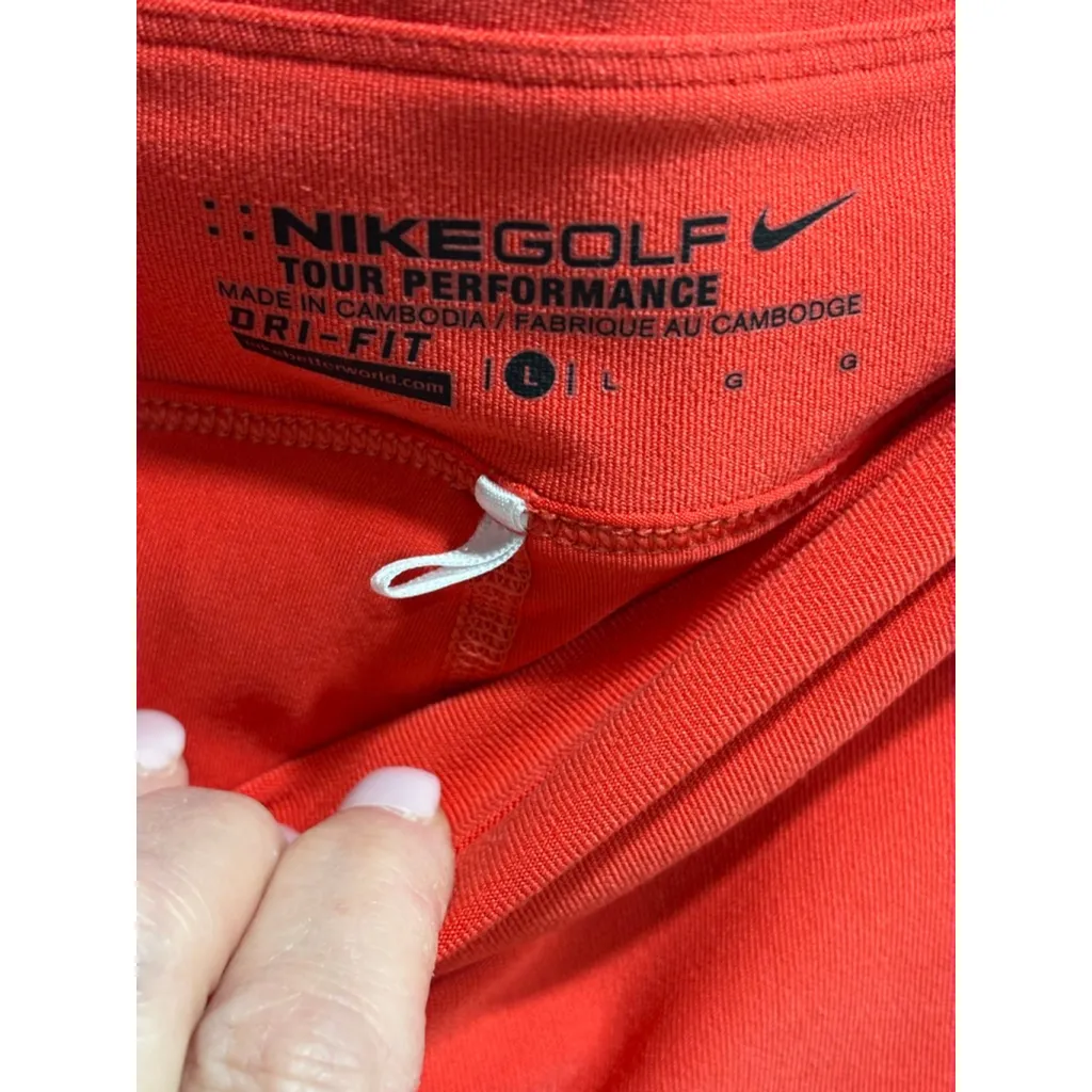 Nike Golf Tour Performance Activewear Skort, Coral, Woman’s Large - Image 3