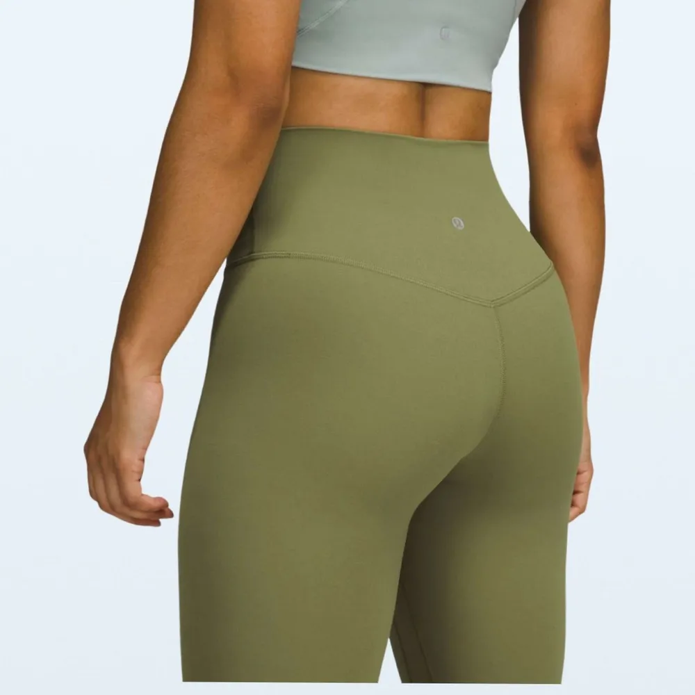 Lululemon Align High-Rise Pant 25" in Bronze Green, Size 2 - Image 4