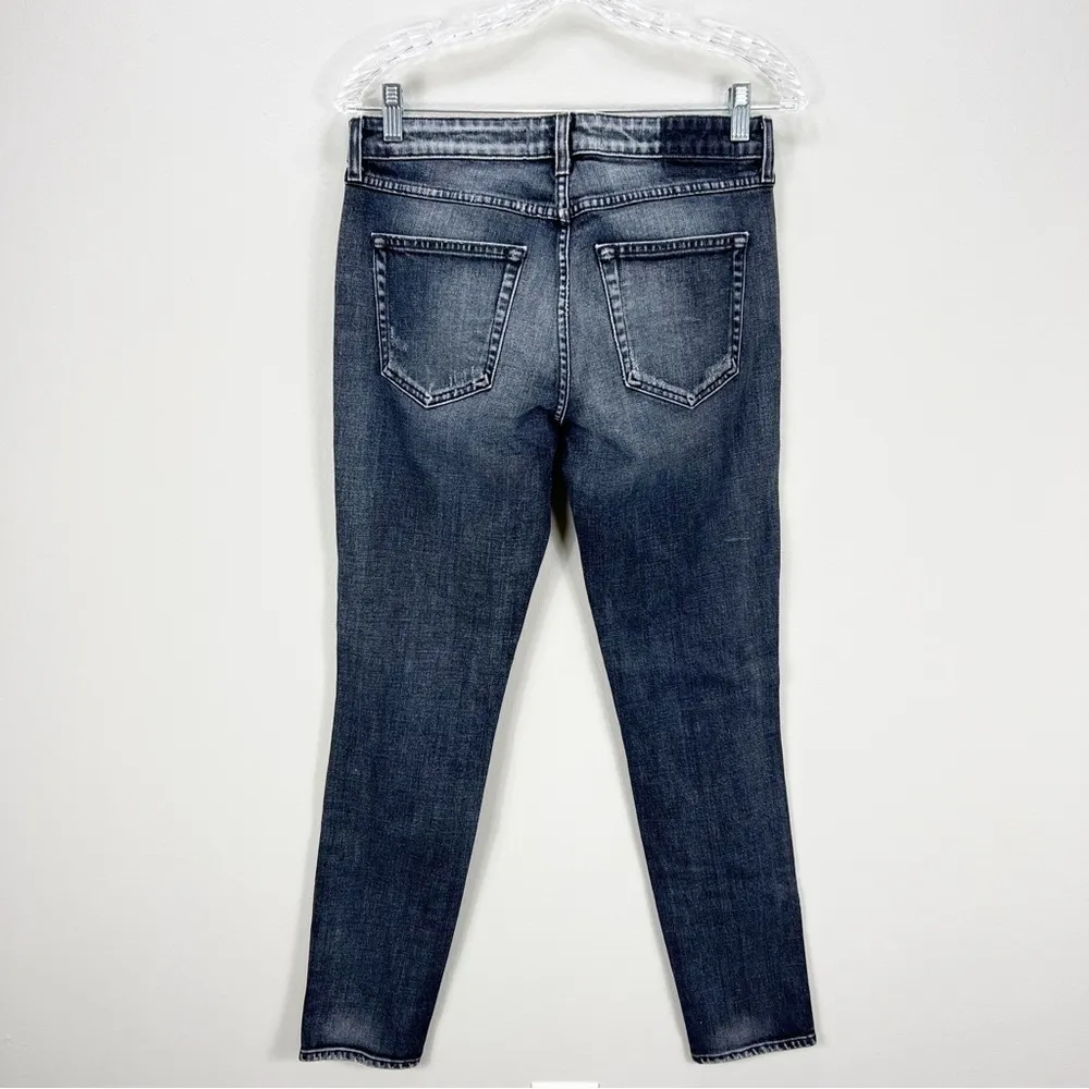 AMO Stix Vixen Destroy Distressed Gray Jeans Revolve Size 28 Black - Image 8