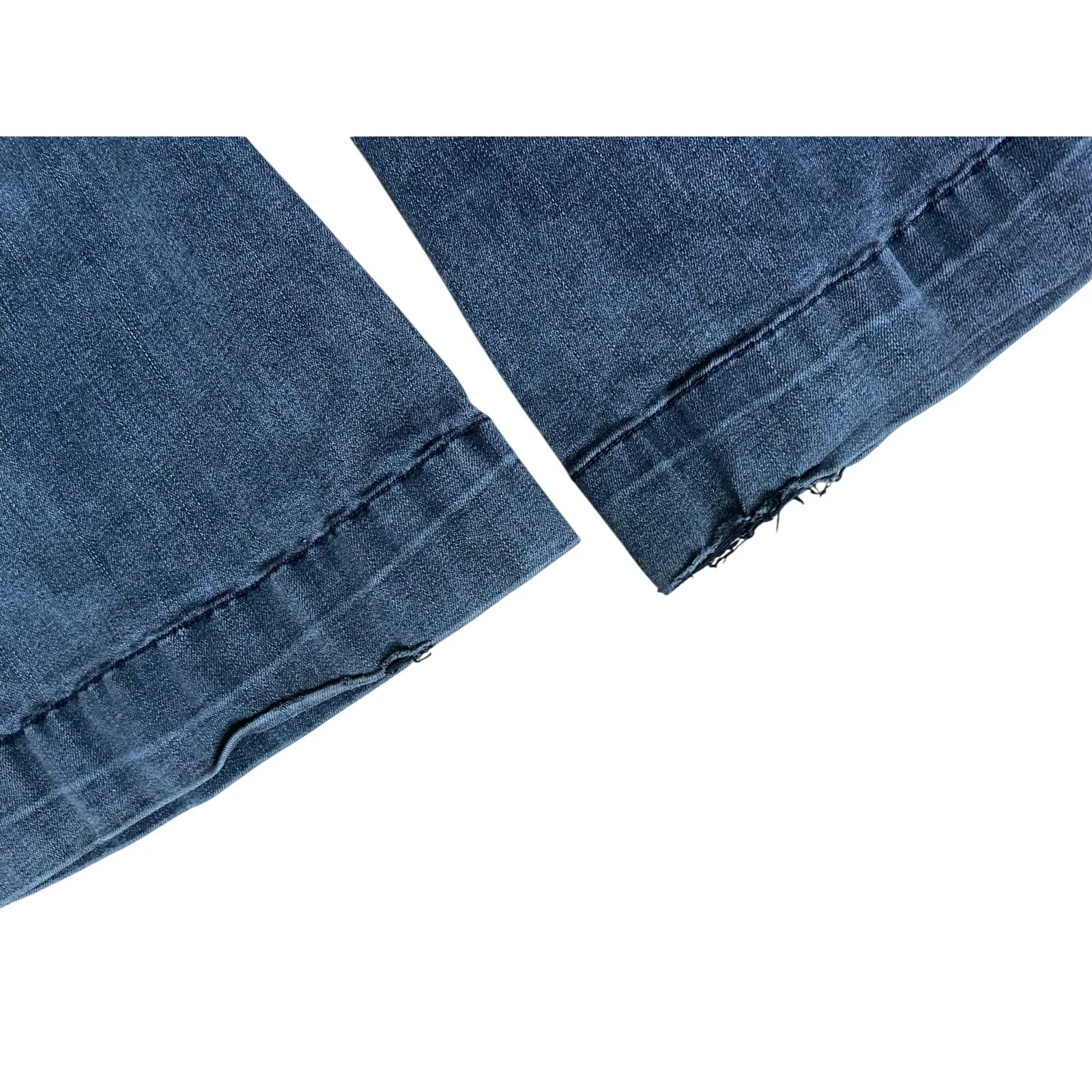 Free People We The Free Flare Jeans Women’s Size 27 Black Washed Denim Retro - Image 3