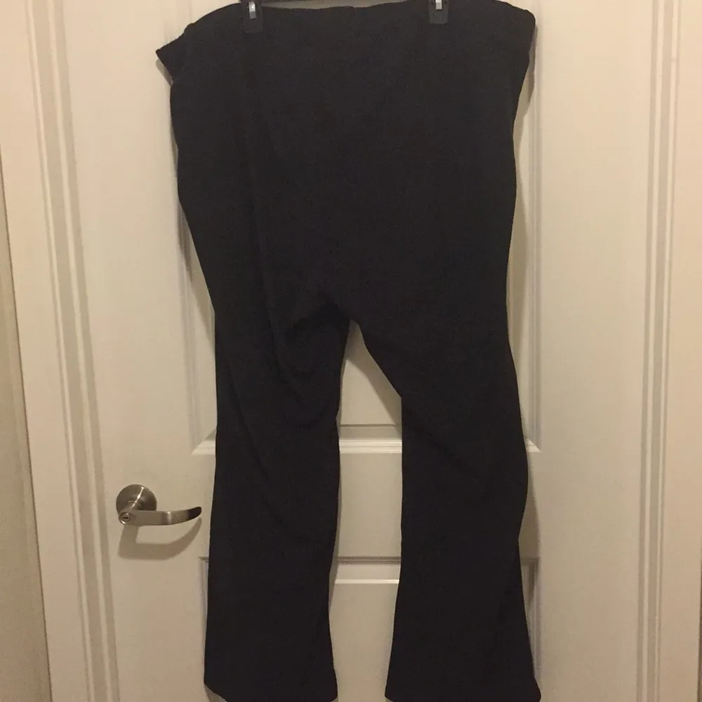 NWT black fleece pants - Image 5