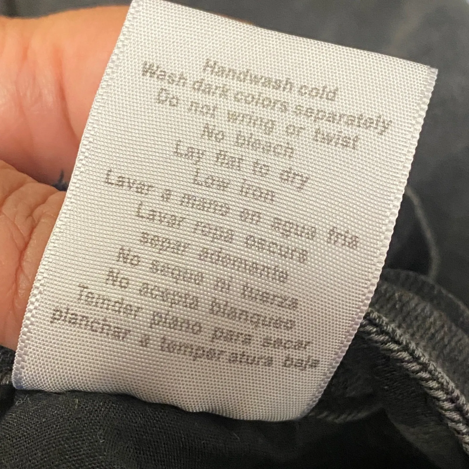 Judy Blue Super Flare Jeans Black Wash Distressed Raw Hem Retro Style Size 11 30 - Image 6