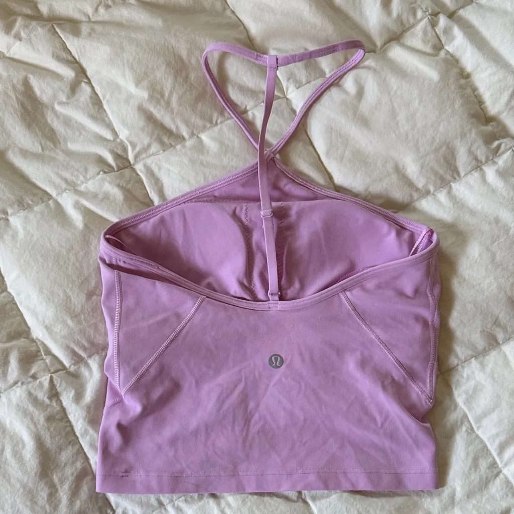 Lululemon Pink Halter Top - Image 2