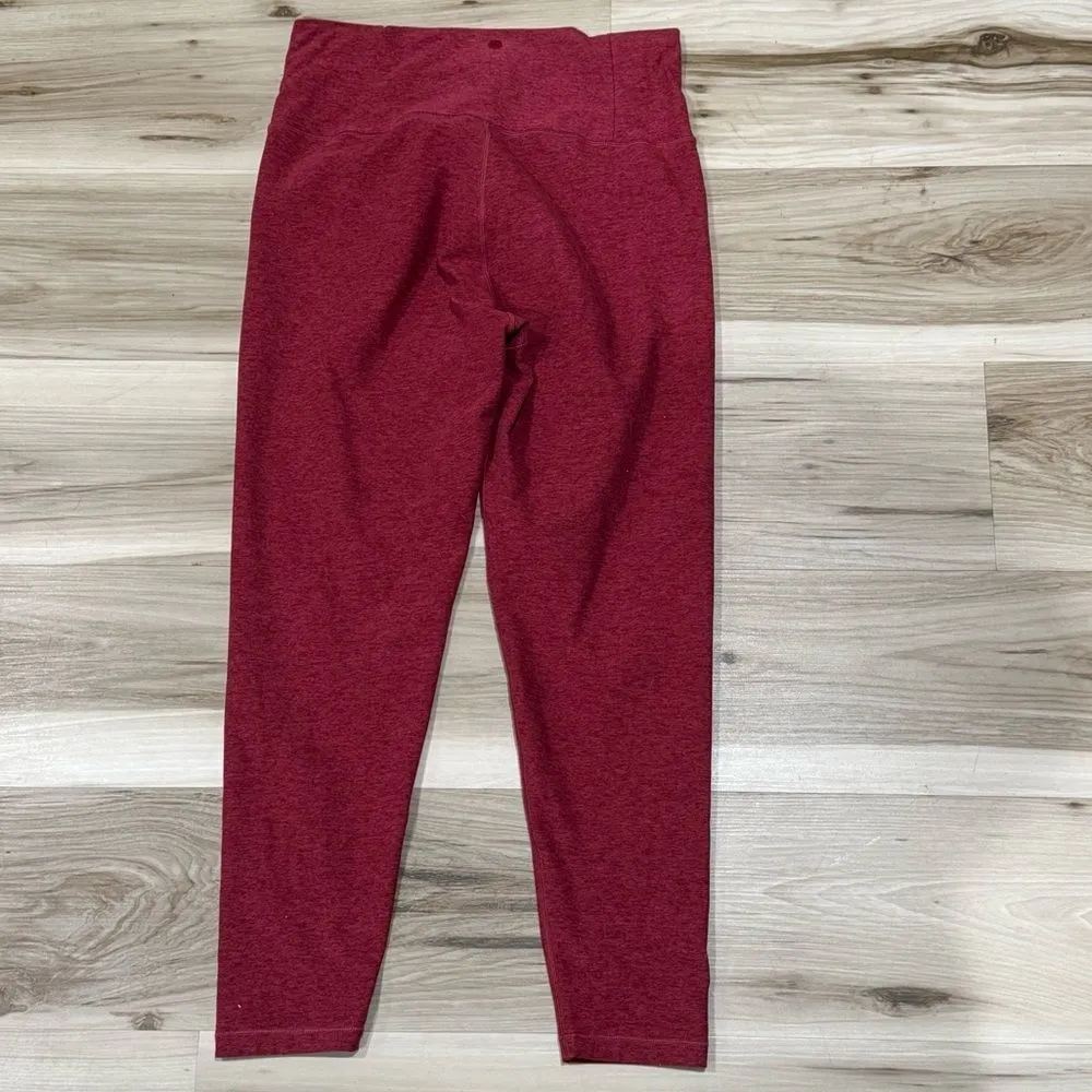 Calia Cozy Red Leggings Women’s Large - Image 3