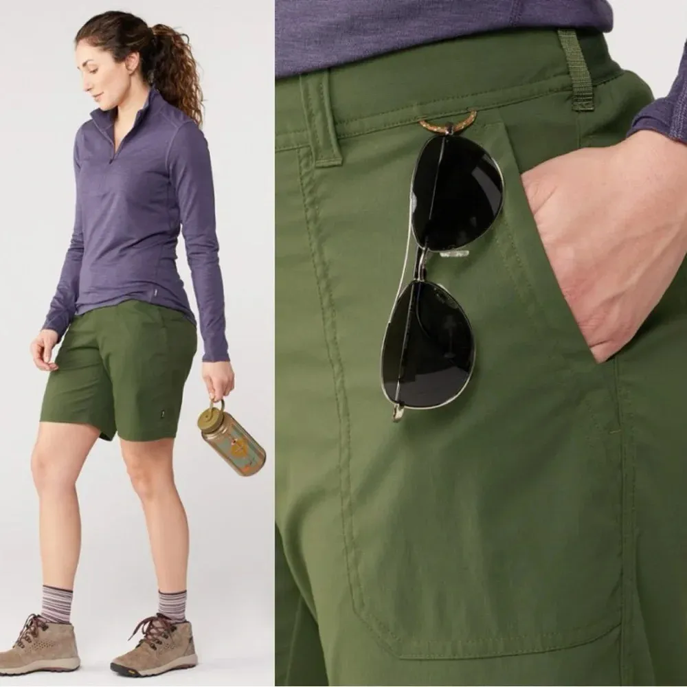 REI Co.op Women’s Sahara Bermuda Shorts Outdoor UPF 50+ in Shaded Olive Size 6 Green - Image 3