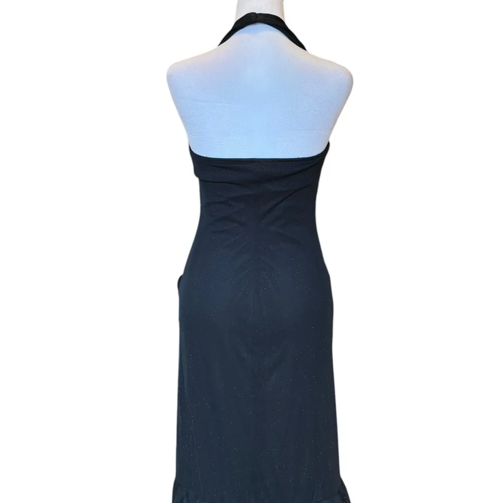 City Triangles Vintage Prom Dress Evening Gown Black Sparkly Mesh Womens  Medium - $126 - From Jessica