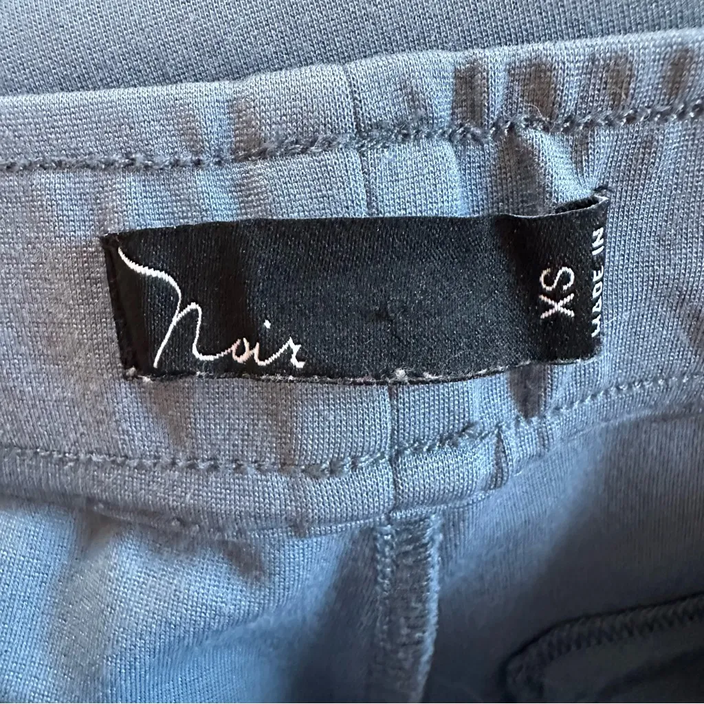 Noir Slate Blue Ponte Knit Pull On Leggings Size XS - Image 9