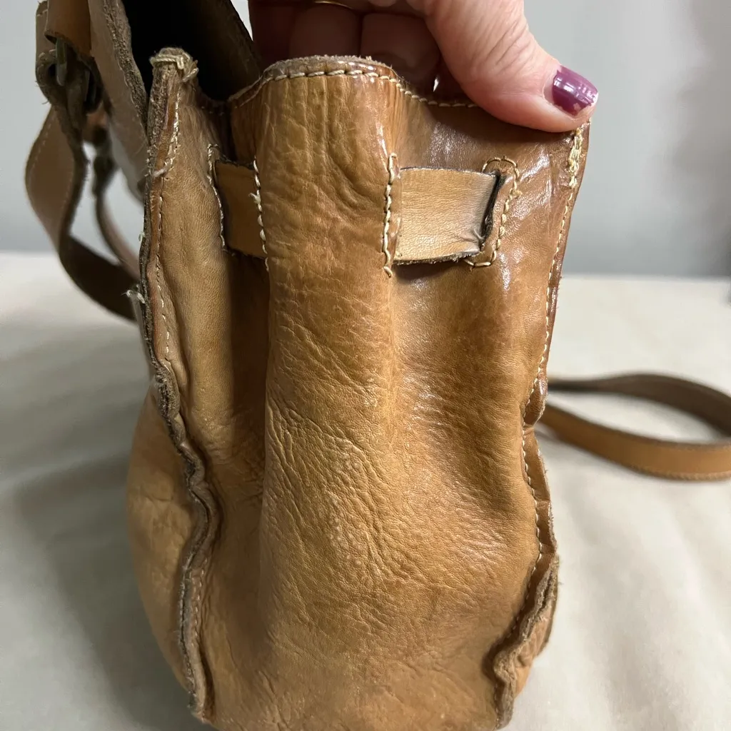 🔥 Patricia Nash Genuine Leather Messenger Crossbody Bag – Vintage Studded Style - Image 6