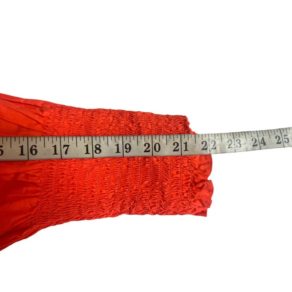 A New Day Women's Lightweight Peach Short Top - Image 7