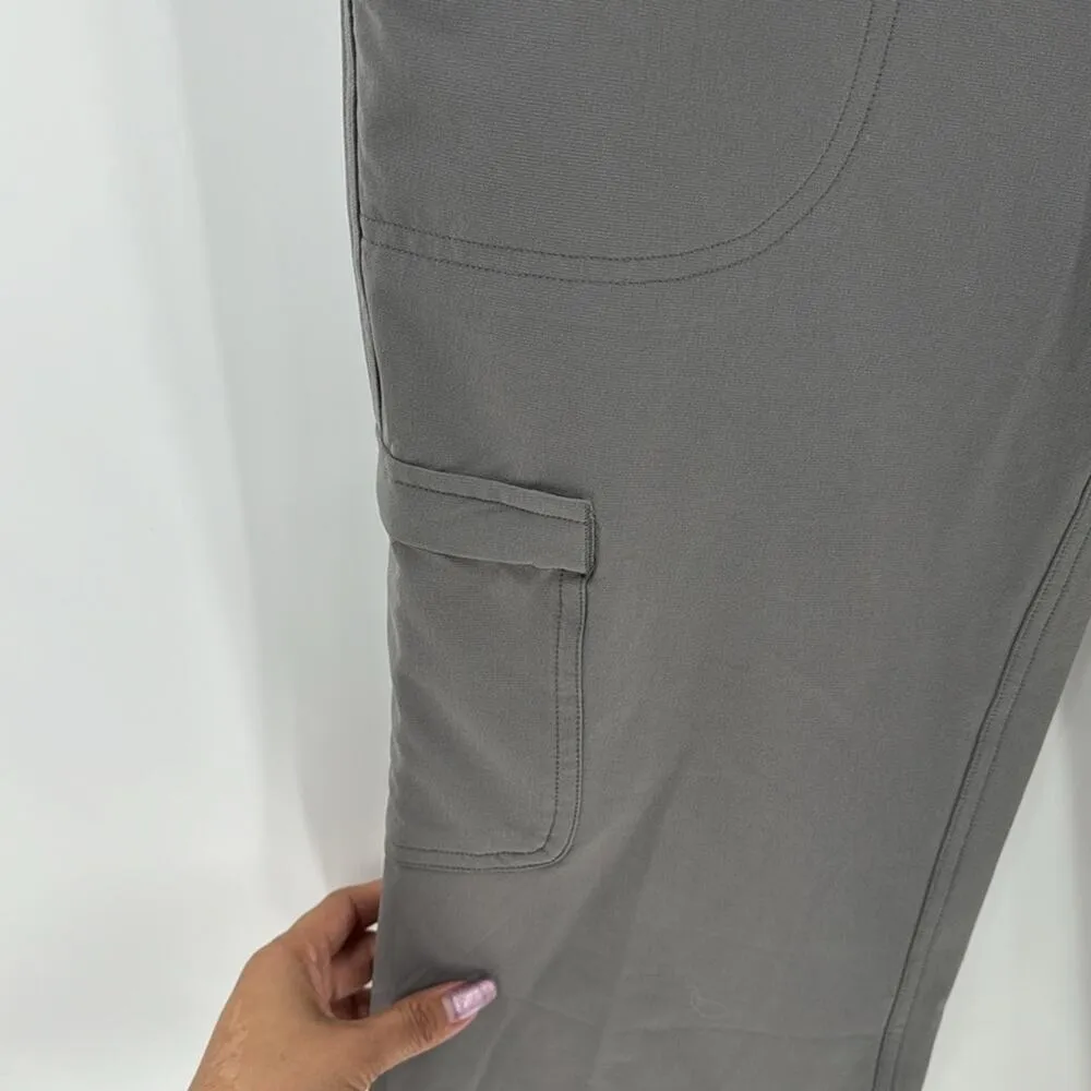 The North Face Gray Cargo Crop Capri Pants gorpcore hiking outdoor travel size 6 - Image 7