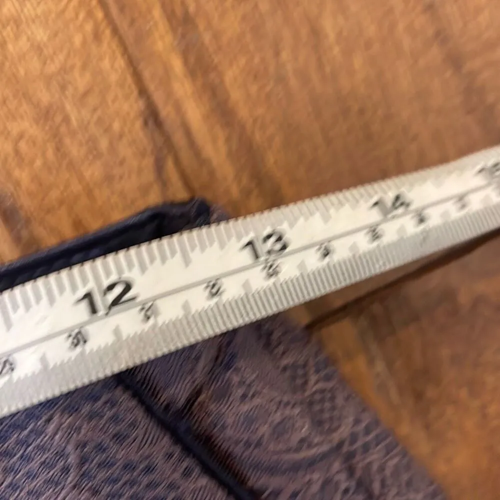 Boden purple lace overlay straight pant size 2p - Image 7