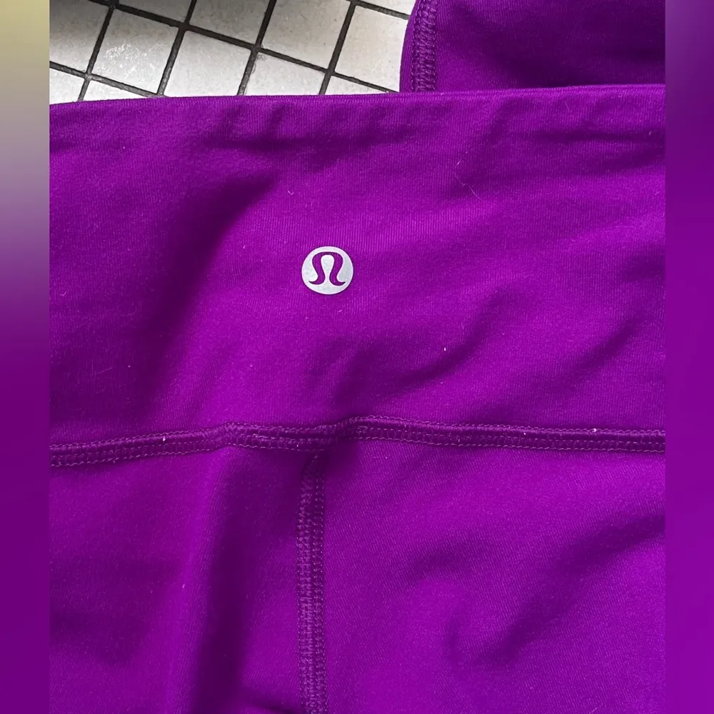 Purple Lululemon Leggings Size 4 - Image 6