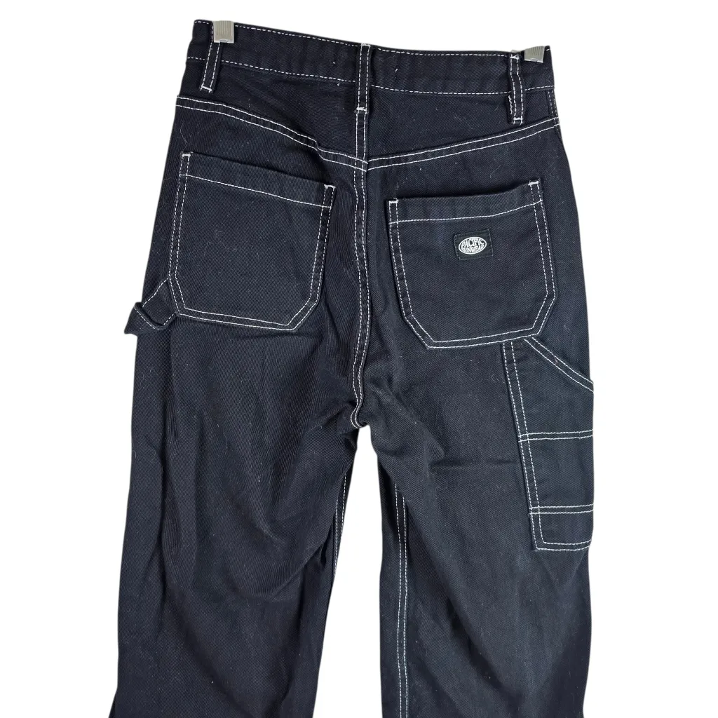 PacSun Boyfriend Carpenter Black Pants 25 - Image 7