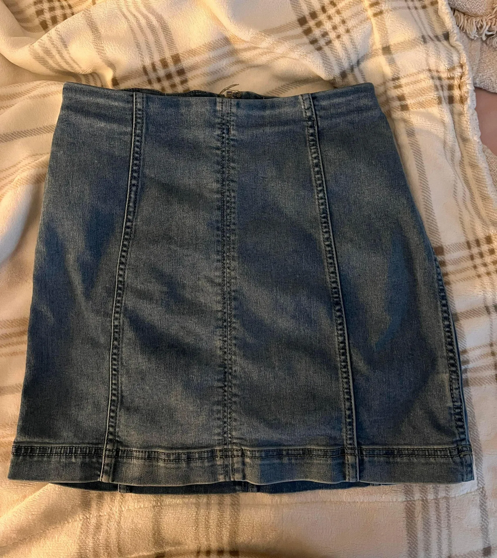 Free People Denim Skirt - Image 2