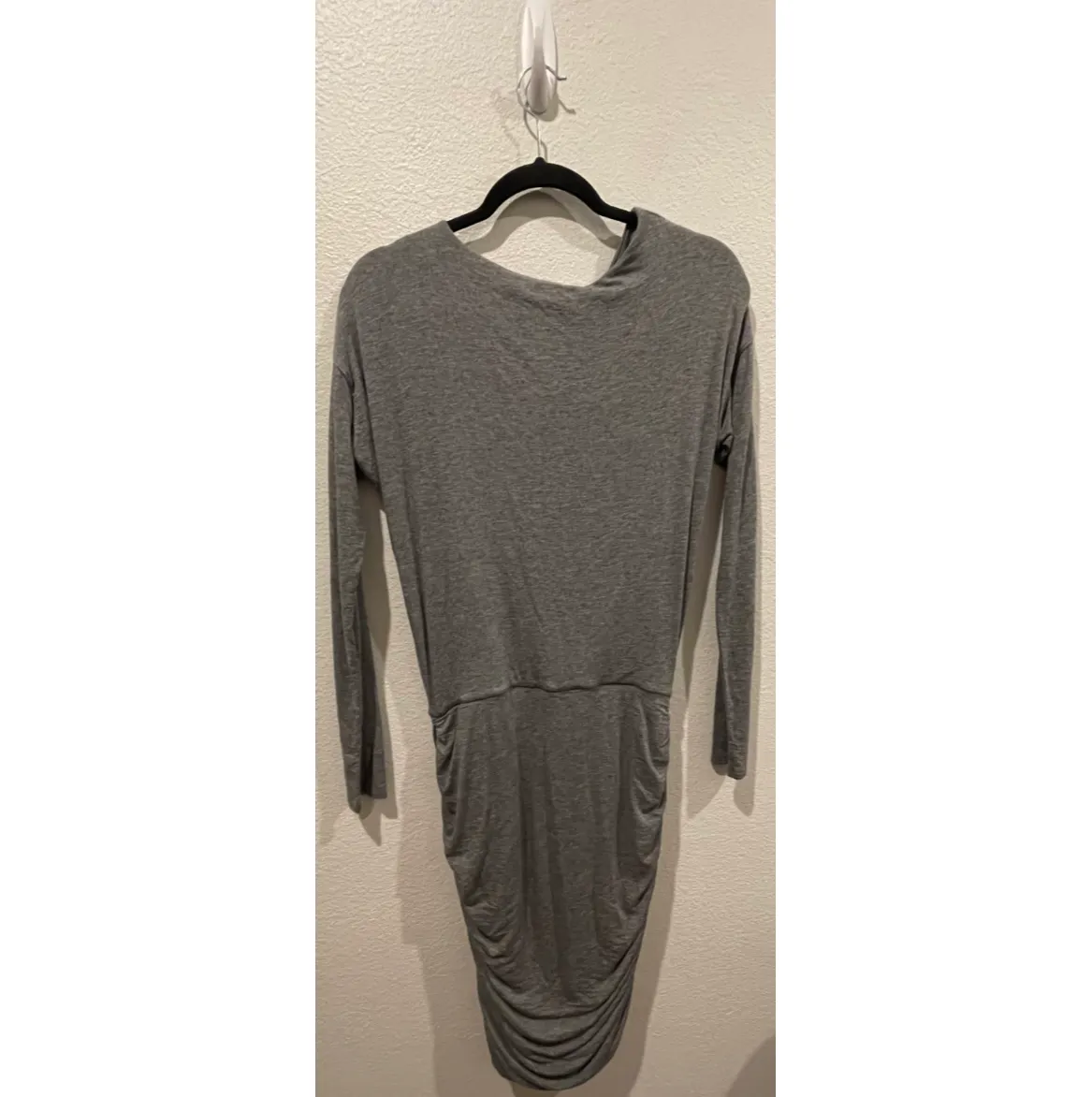 Athleta  Solstice Long Sleeve Grey Midi Dress - Image 3