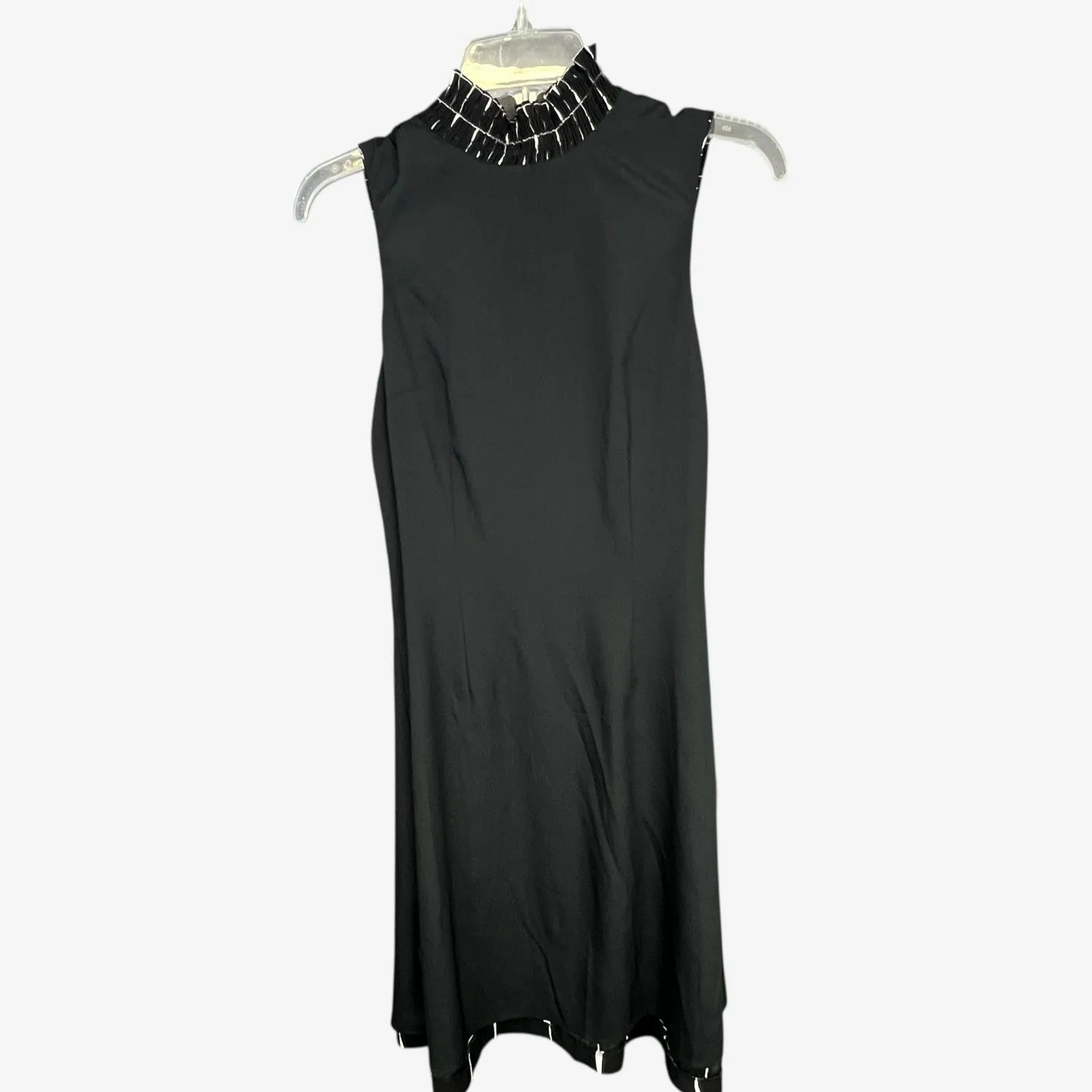 Who What Wear sleeveless dress XS black white geo - Image 9