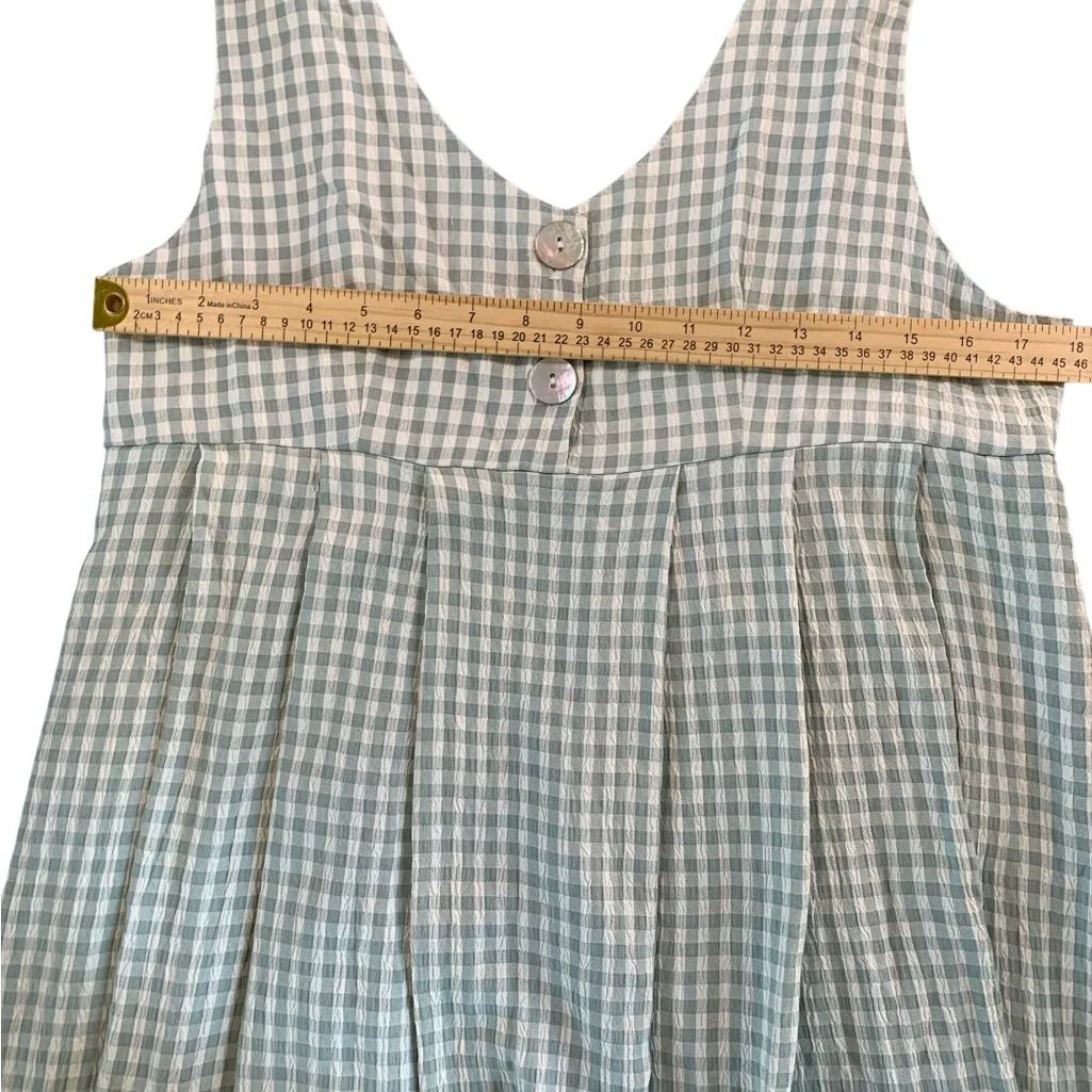 Express Green and White Checkered‎ Dress - Image 5