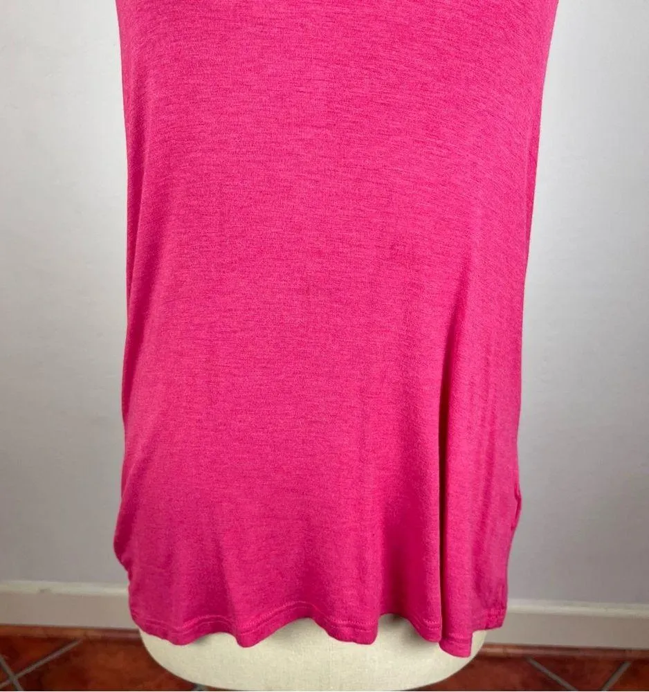 Gymshark Neon Pink Racerback Tank Top - Image 4