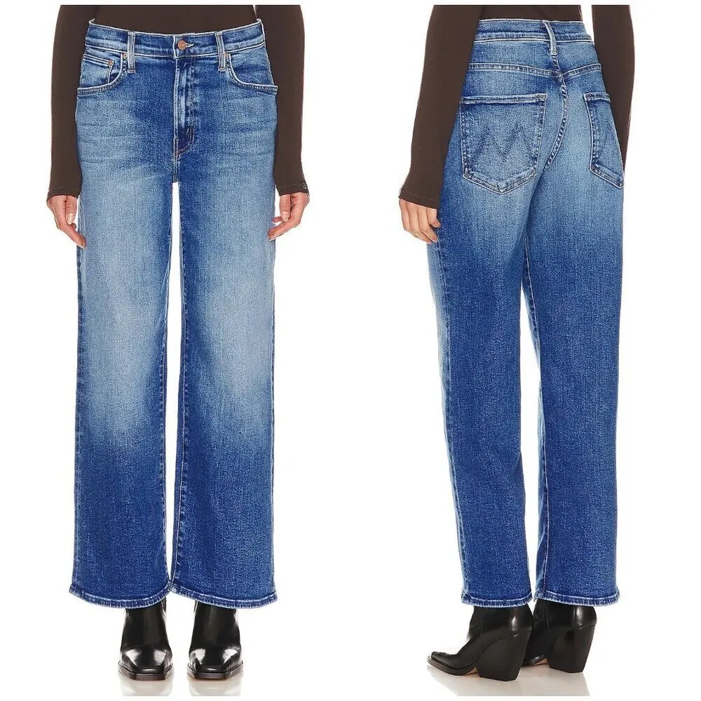 💕MOTHER💕 The Dodger Ankle Jeans ~ Work Hard Play Hard 32 NWT Blue - Image 8