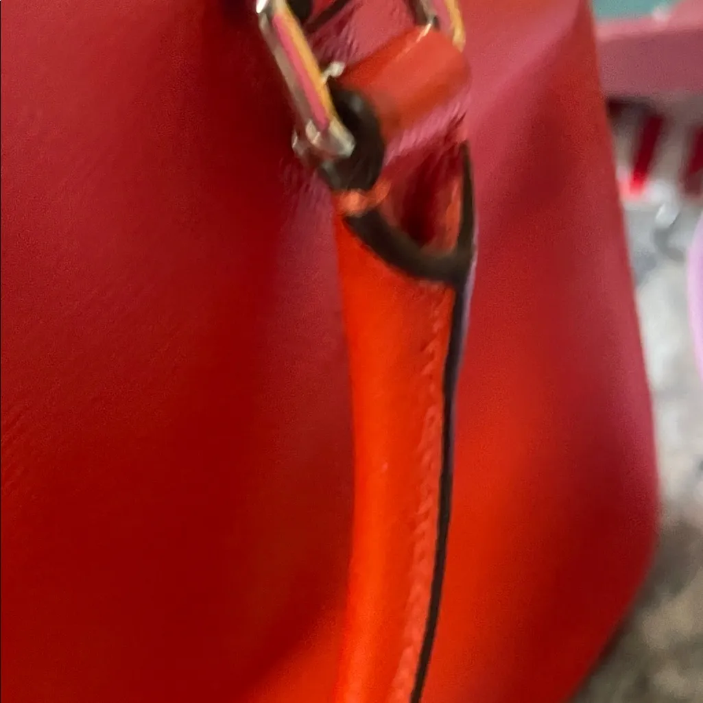 Coach Margot Carryall Satchel F34607 Crossgrain Leather Crossbody Bag & Dust Bag - Image 6