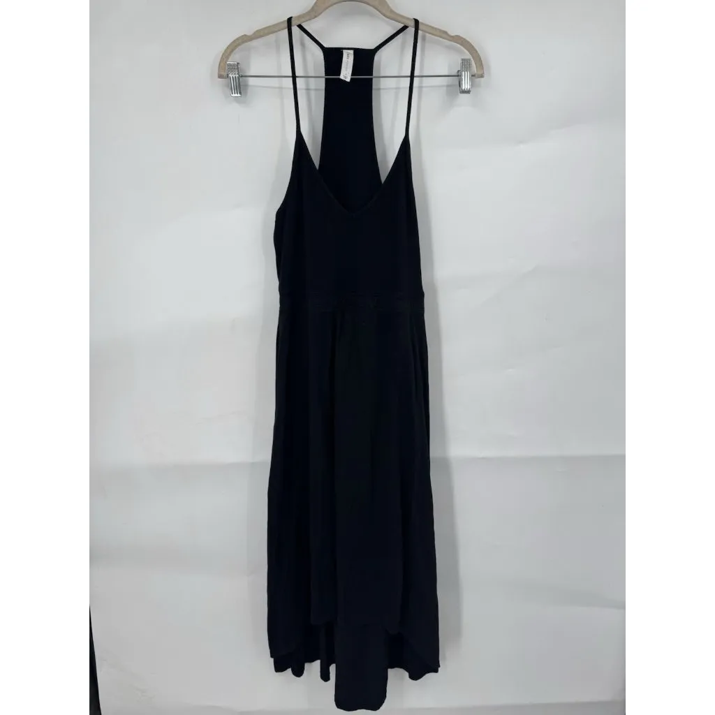 Anthropologie‎ Daily Practice Black Racerback Midi Dress Small Minimalist Beach - Image 2