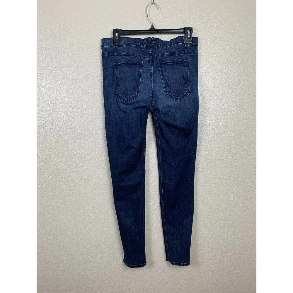 McGuire Ankle Skinny Jeans Size 27 Dark Wash Mid Rise Puckering - Image 4