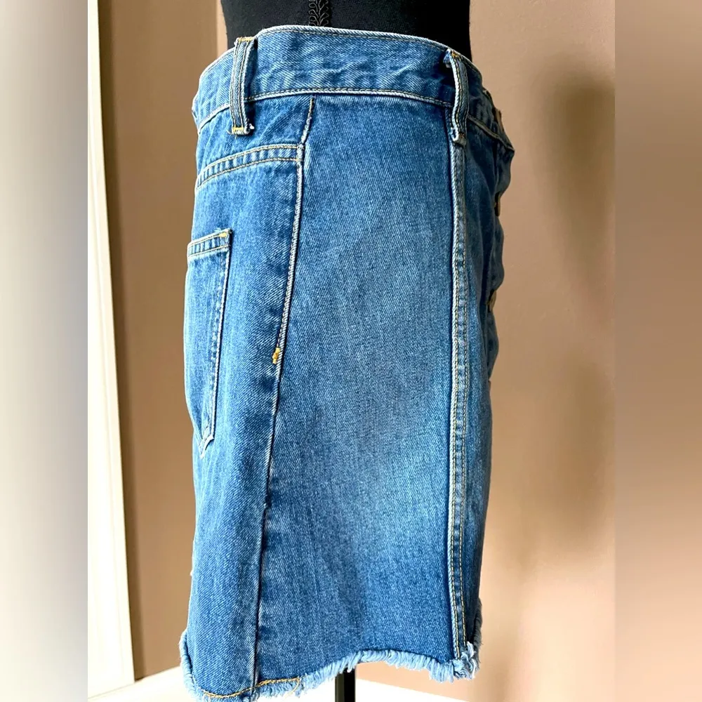 Women’s Denim Short Skirt - Image 4