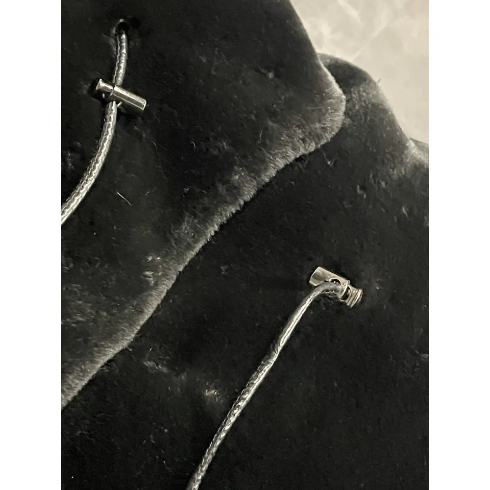 Donna Salyers' Coyote Thick Faux Fur Size XL‎ Women's For The COLD Black - Image 5