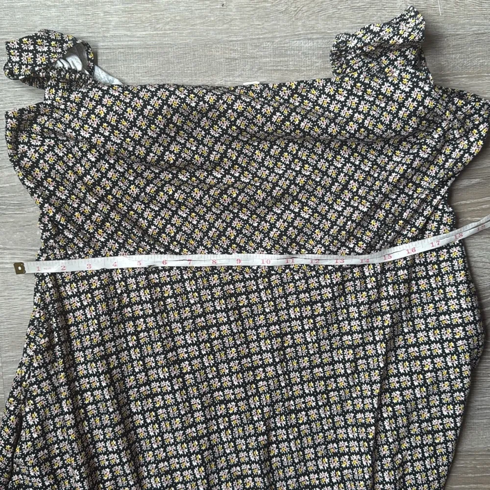 BODEN Cotton Blend Sundress In Black Bloom Bud 12 - Image 10