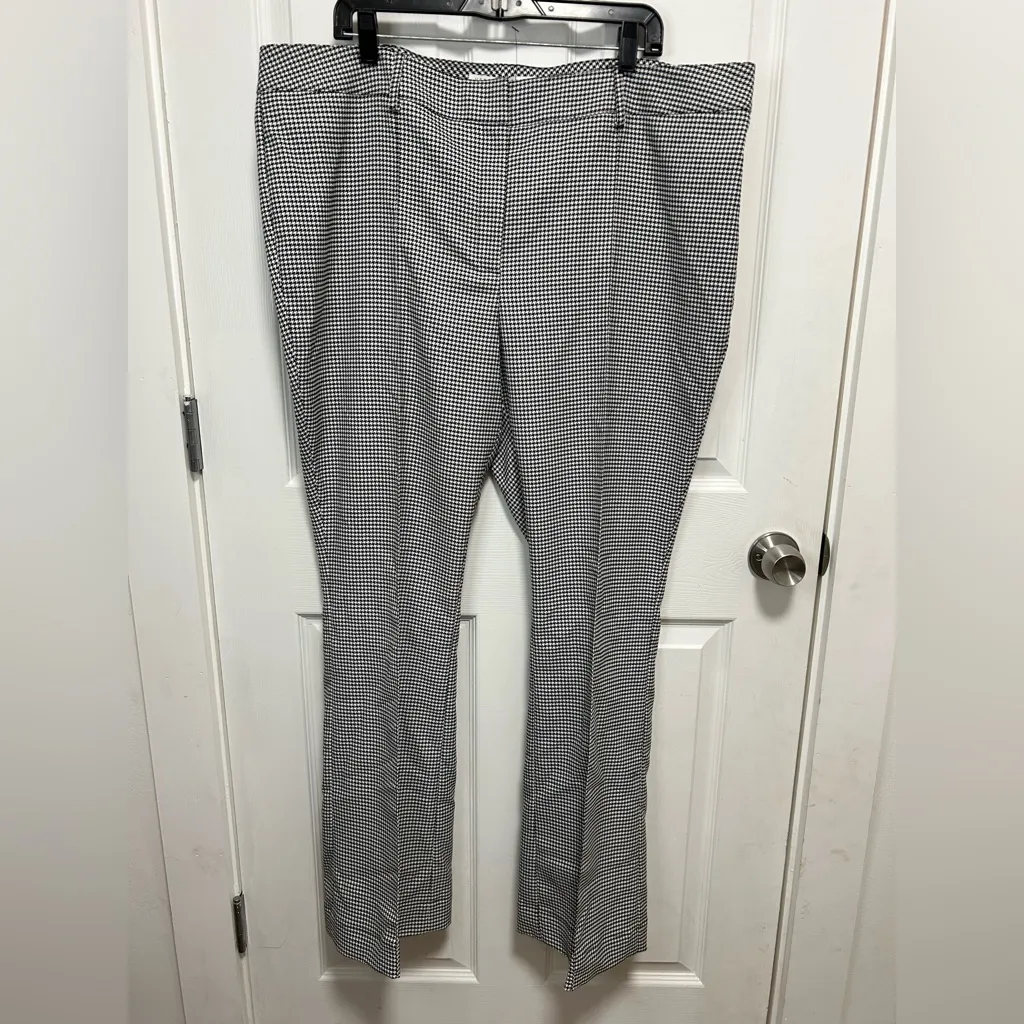 Veronica Beard Black and Gray Checkered Trousers (like new ) - Image 2