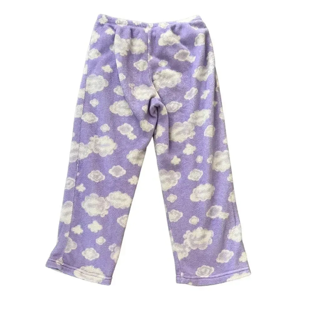 Victoria's Secret‎ Pink Women's XL Lavender Cloud Print V - Image 8