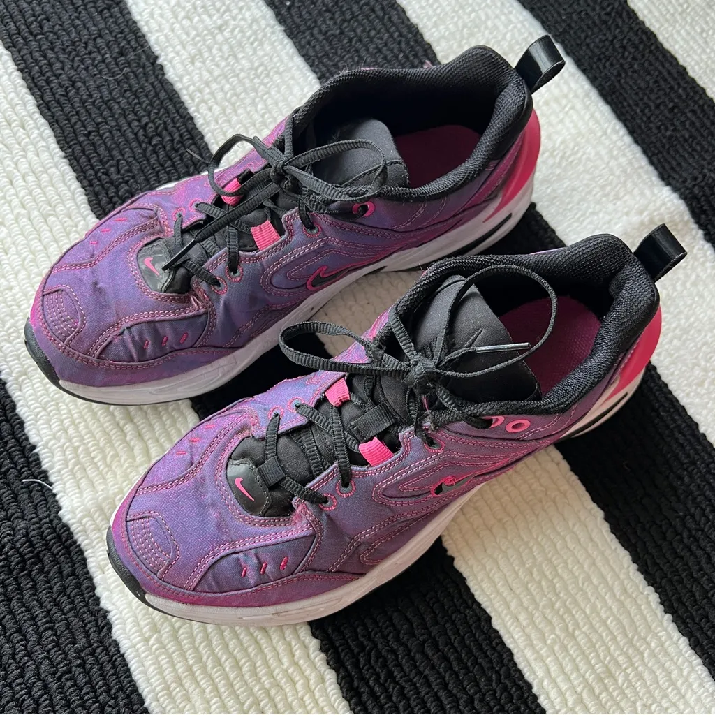 Nike Women's Y2K Purple and Pink Casual Sneakers - Image 5