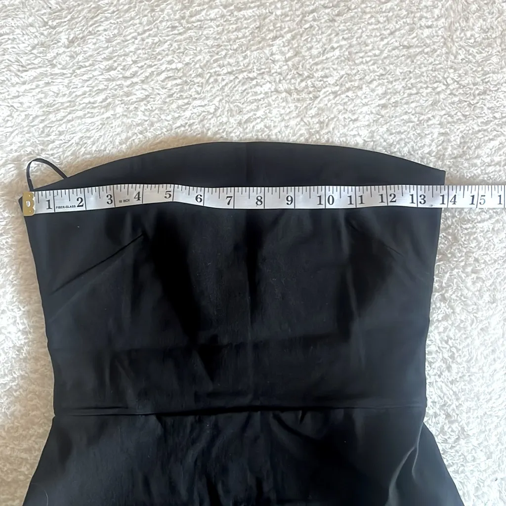 Vesper Strapless Bodycon Maxi‎ Dress Black Size 4 $128 - Image 3