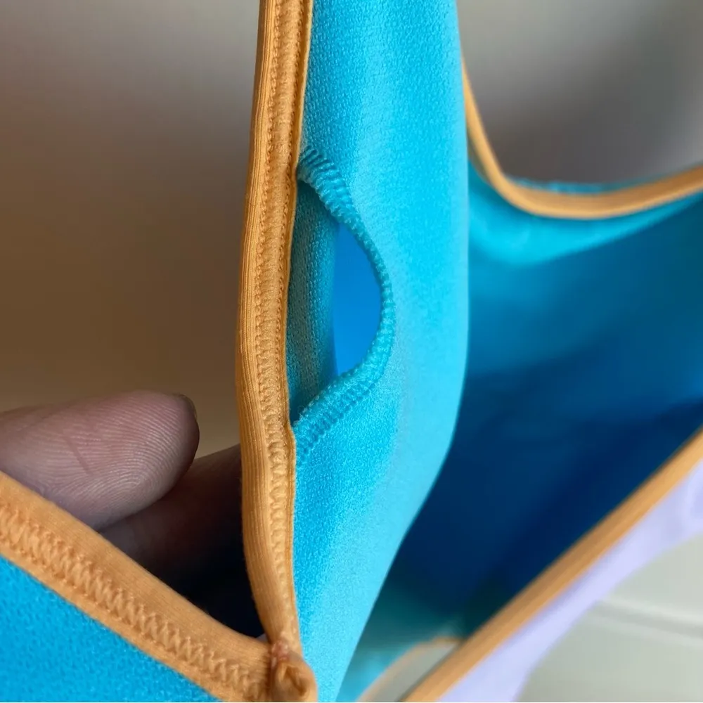 NWOT Roxy Bachelor Button Colorblock Party One Piece Swim Suit - Image 12